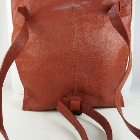 Kooba Leather Fairfield Convertible Backpack/Shoulder Handbag - Picture 5 of 13